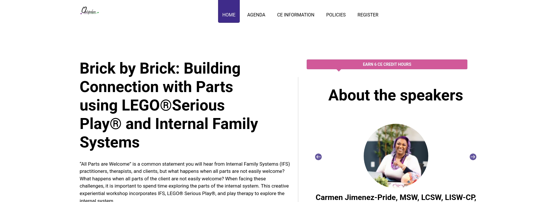 Brick by Brick: Building Connection with Parts using LEGO®Serious Play ...
